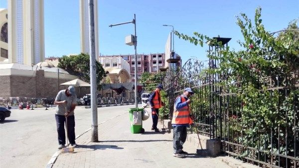 فى أسوان.. تجهيز محيط الكنائس والحدائق لاستقبال المواطنين للاحتفال بأعياد القيامة وشم النسيم فى أسوان.. تجهيز محيط الكنائس والحدائق لاستقبال المواطنين للاحتفال بأعياد القيامة وشم النسيم