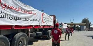 الهلال الأحمر: 2000 متطوع مصري يواصلون العمل ليلًا ونهارًا لدعم أهالي غزة