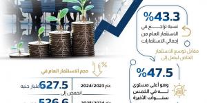 انفوجراف.. التحول الهيكلي في خريطة الاستثمارات