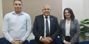 سالي جورج والنائب أمين مسعود في ضيافة الإعلامية منى العمدة على النهار