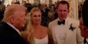 ترامب يحضر حفل زفاف وسط ذهول العروسين.. ويعلق: هذان زوجان وسيمان