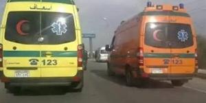 إصابة 15 شخصًا إثر انقلاب سيارة ربع نقل في المنيا | بث مباشر