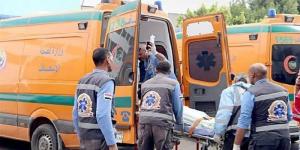 مصرع شخصين وإصابة 15 آخرين في انقلاب ميكروباص بطريق الأربعين بنجع حمادي