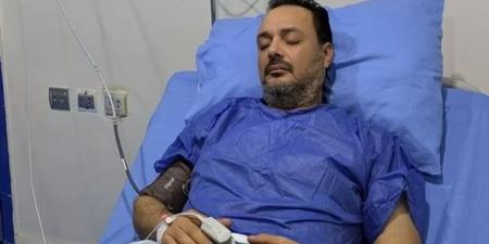 أول ظهور للفنان سامح صفوت من العناية المركزة يثير قلق جمهوره