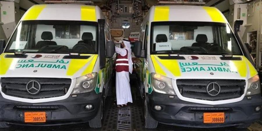 وصول
      طائرة
      قطرية
      إلى
      العريش
      تحمل
      24
      طن
      مساعدات
      و6
      سيارات
      إسعاف
      لغزة