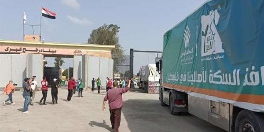عبور
      180
      شاحنة
      مساعدات
      إغاثية
      لغزة
      و4
      مصابين
      فلسطينيين
      بمعبر
      رفح
      البري