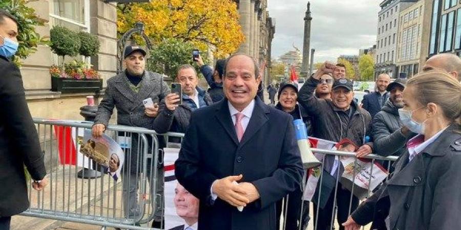 المصريون في أوروبا على قلب رجل واحد احتفالا بزيارة الرئيس السيسي