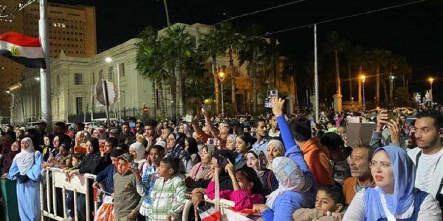 الاجانب والمصرين يحتفلون بافتتاح المتحف المصرى بقلعة قايتباى بالاسكندرية