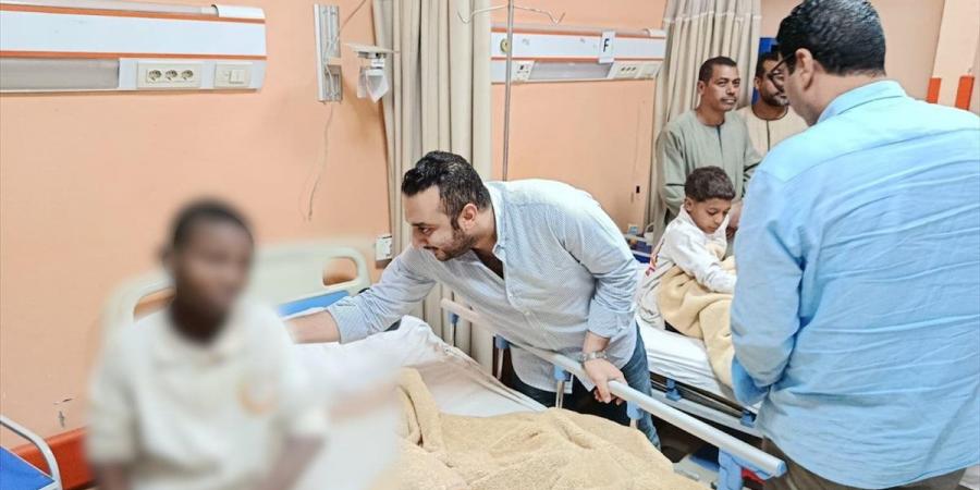 الرعاية الصحية تقدم استجابة عاجلة لإنقاذ 25 طفلًا في حادث انقلاب أتوبيس جنوب الأقصر