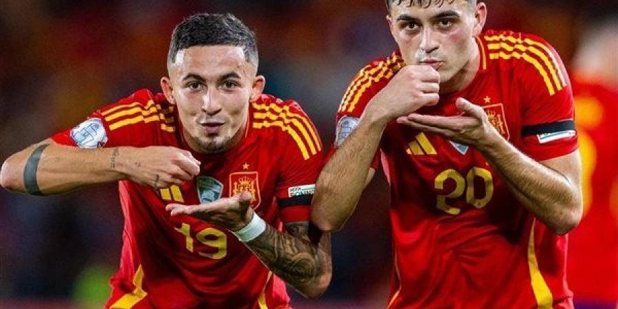 تشكيل إسبانيا أمام تركيا في تصفيات كأس العالم