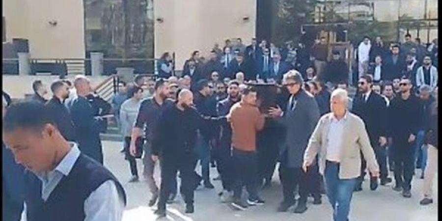 الدكتور أحمد هنو واللواء محمد إبراهيم أبرز الحضور في جنازة وزير الثقافة الأسبق|بث مباشر