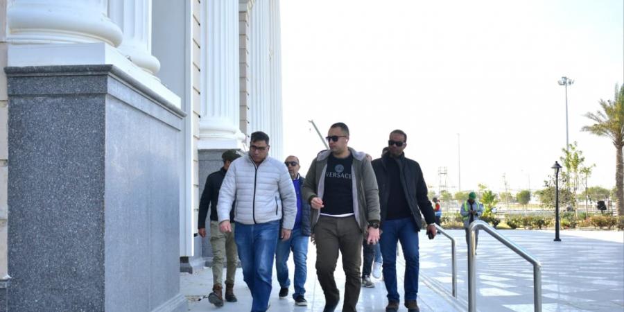 رئيس جهاز العلمين الجديدة يتفقد جاهزية أرض المعارض ومركز المؤتمرات الدولي