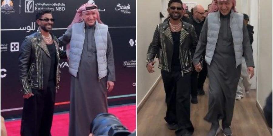 صورة للتاريخ.. شاهد إطلالة أحمد سعد في حفلته بالسعودية