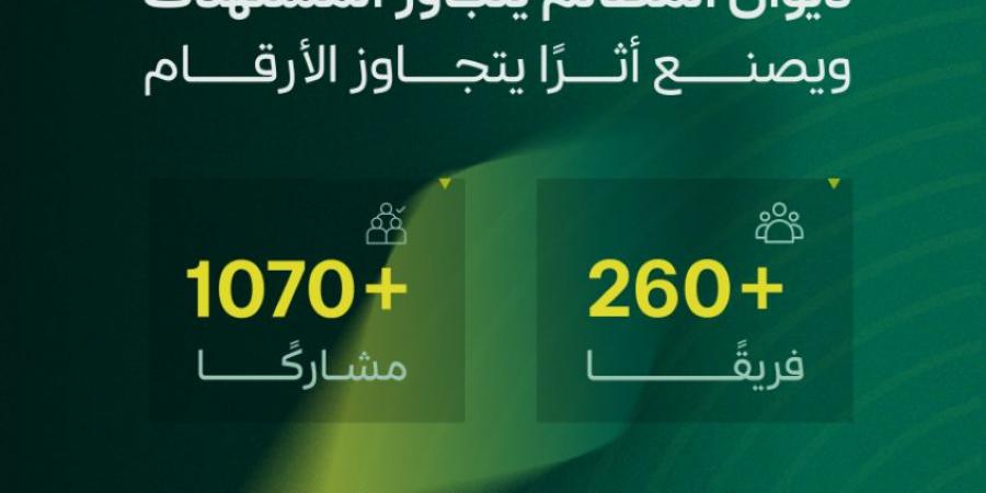 وسط إقبال واسع.. (1070) مبتكر لهاكاثون ذكاء القضاء بديوان المظالم - المساء الاخباري