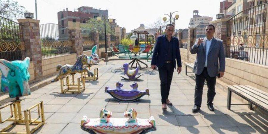 سكرتير عام مساعد المنوفية يتفقد القطاعات الخدمية بمدينة الشهداء