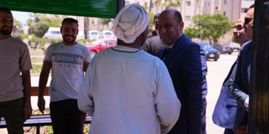 في ميدان ليلة القدر.. وزير العمل يفتتح ساحة انتظار ومظلات لـ«سواعد مصر »