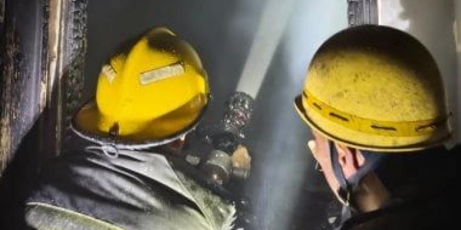 إخماد حريق داخل شقة سكنية فى مدينة نصر دون إصابات