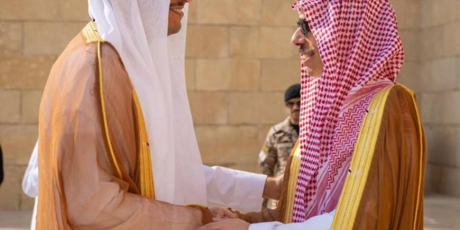 وزير الخارجية يستقبل رئيس مجلس الوزراء وزير خارجية قطر - المساء الاخباري