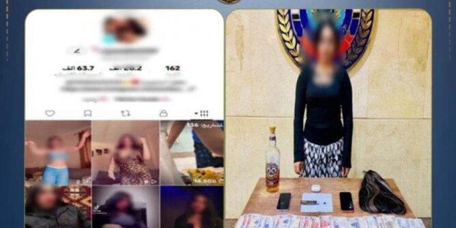ضبط صانعة محتوى بأكتوبر لنشر مقاطع خادشة للحياء وحيازة مخدرات - المساء الاخباري