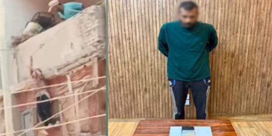 ضبط المتهم بالتعدي على صغيرته والتسبب في قفزها من الشرفة بالشرقية | فيديو