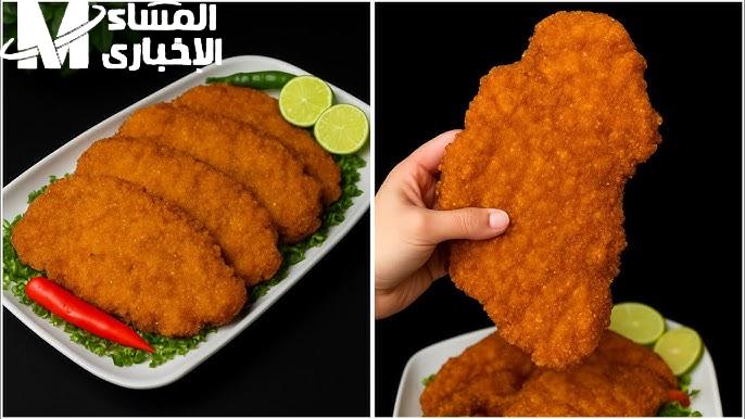 غدا سريع بطعم فخم دجاج بانيه بالصلصة البيضاء في دقائق