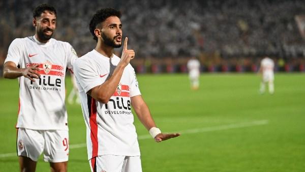 حسام أشرف يتصدر أحداث مباراة الزمالك ضد السويس بتروجت وينال لقب رجل المباراة