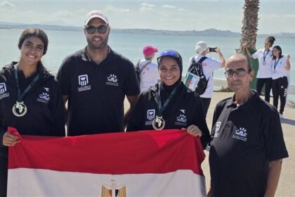 مصر تحقق الميدالية الذهبية الثانية في البطولة الأفريقية للتجديف المقامة في تونس