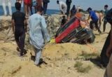 مصرع سيدتين وإصابة خمسة آخرين في حادث مروع لسيارة ربع نقل على الطريق السياحي في الفيوم