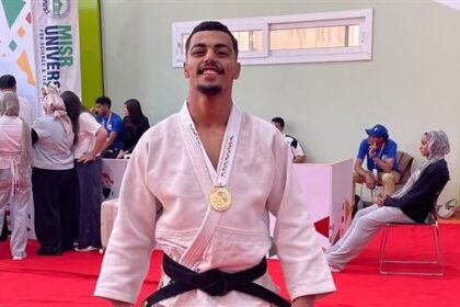 مصطفى شكري يحقق ذهبية جديدة في الجودو خلال دورة «القاهرة 2026»