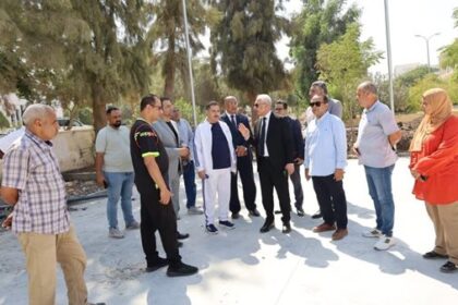 رئيس جامعة المنيا يشرف على تحسين المنشآت الرياضية تحضيرًا لأسبوع شباب الجامعات والمعاهد العليا الرابع عشر