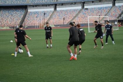 الزمالك يختتم تحضيراته لمواجهة غزل المحلة في الدوري