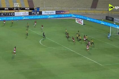 الأهلي يتفوق على أبو قير للأسمدة بهدفين سجلهما زيزو والشحات في الدوري المصري