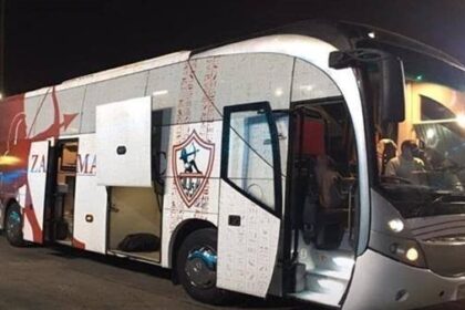 وصول حافلة الزمالك إلى ستاد غزل المحلة