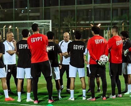 منتخب مصر يبدأ تدريباته الأولى في مركز المنتخبات استعدادًا لتصفيات أمم أفريقيا