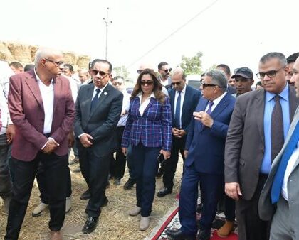 افتتاح أعمال تطوير مجزر بلقاس بحضور وزيرة التنمية المحلية والبيئة ومحافظ الدقهلية