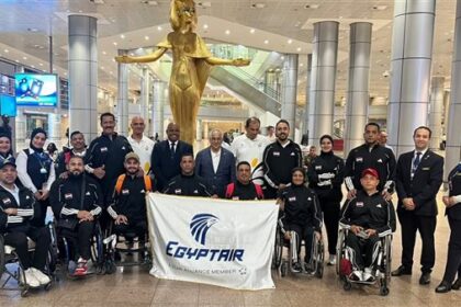 منتخب كرة اليد على الكراسي المتحركة يختتم مشاركته في كأس العالم ويعود إلى القاهرة