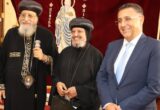 محافظ القليوبية يرحب بالبابا تواضروس في زيارته لكنيسة مار بولس الرسول بالعبور