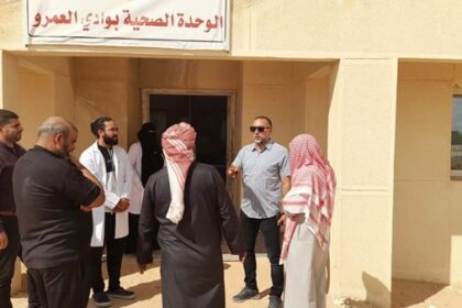 وكيل وزارة الصحة بسيناء يقوم بجولة تفقدية لوحدات الرعاية الصحية في مركز ومدينة الحسنة ويقرر إحالة المتغيبين للتحقيق