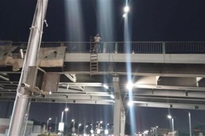 محافظ القاهرة يعلن عن بدء أعمال الصيانة وتحسين كفاءة كوبرى الفنجرى باتجاه حدائق القبة