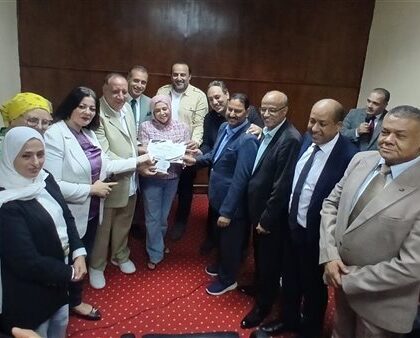 احتفال نقابة الصحفيين بالإسكندرية بذكرى مرور 70 عامًا على تأسيسها