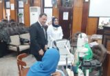 قافلة طبية مجانية لتخصص العيون للعاملين في الحقل التعليمي بتنظيم من إدارة تكافؤ الفرص بتعليم بني سويف