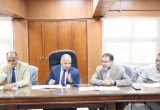 قبيصي يقوم برئاسة مقابلات المتقدمين للجان امتحانات الشهادات العامة في محافظة الدقهلية