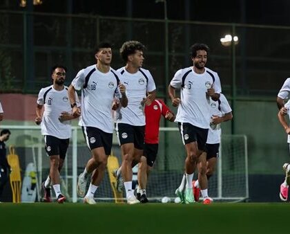 منتخب مصر يستأنف تدريباته تحضيرًا لمباراة أنجولا في افتتاح تصفيات أمم أفريقيا