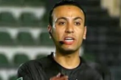 محمد الغازي يحمل صافرة مباراة الأهلي ضد أبو قير للأسمدة غدًا بالدوري