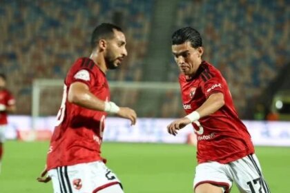 الأهلي يواصل تفوقه أمام أبو قير للأسمدة في الشوط الثاني من المباراة