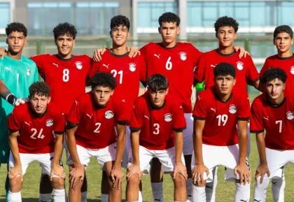 تعادل مثير بين منتخب ناشئي 2009 والأهلي 2007 في مباراة ودية