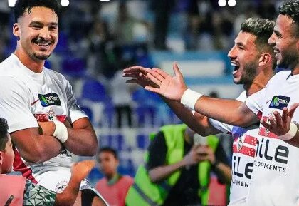 الزمالك يتصدر جدول الدوري قبل مواجهة بيراميدز والشرقية للدخان