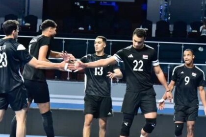 منتخب مصر للكرة الطائرة يصطدم بأفريقيا الوسطى في ثمن نهائي إفريقيا