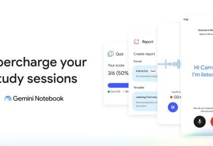 جوجل تطور Gemini Notebook بميزات جديدة لتسجيل المحاضرات بالذكاء الاصطناعى