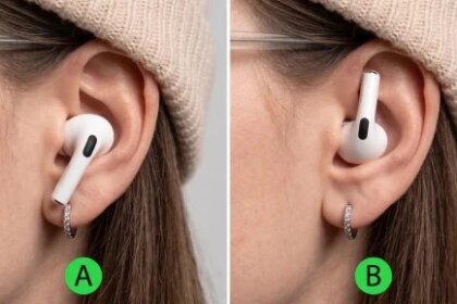 بعض مستخدمي AirPods يرتدون السماعات بشكل مقلوب: اكتشاف أسباب الراحة وجودة الصوت